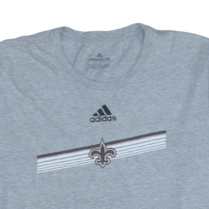 Adidas Men's Grey 2XL Amplifier Sports Graphic Crew Neck T-Shirt