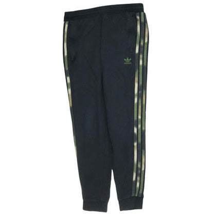 Adidas Men's Black Jogger Trousers M Camouflage Stripe