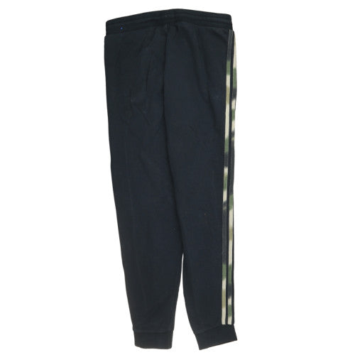 Adidas Men's Black Jogger Trousers M Camouflage Stripe