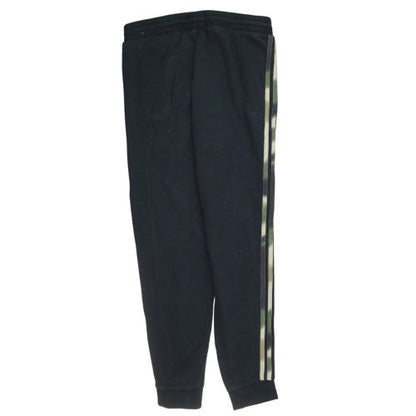 Adidas Men's Black Jogger Trousers M Camouflage Stripe