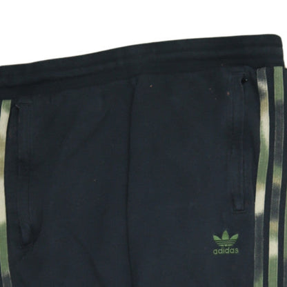 Adidas Men's Black Jogger Trousers M Camouflage Stripe