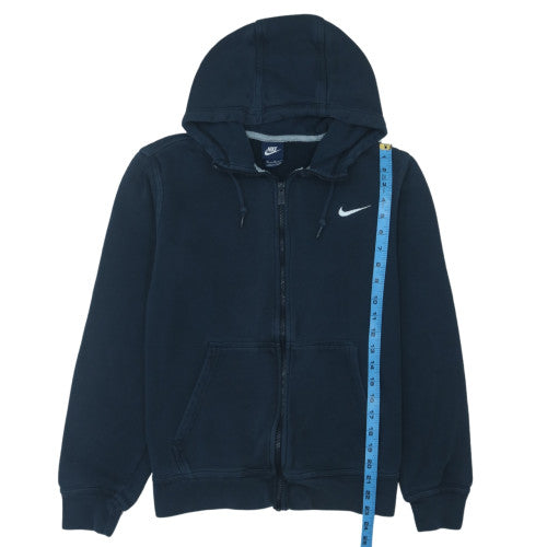 Nike Men's Blue Full Zip Hoodie M Fleece Sweatshirt