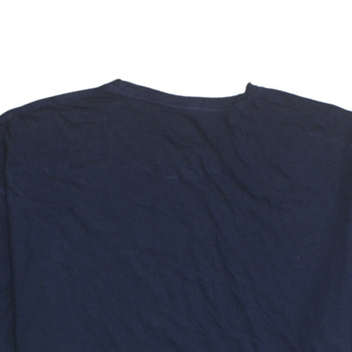 Ralph Lauren Men’s Blue 2XL Classic Fit Cotton Crew Neck T-Shirt