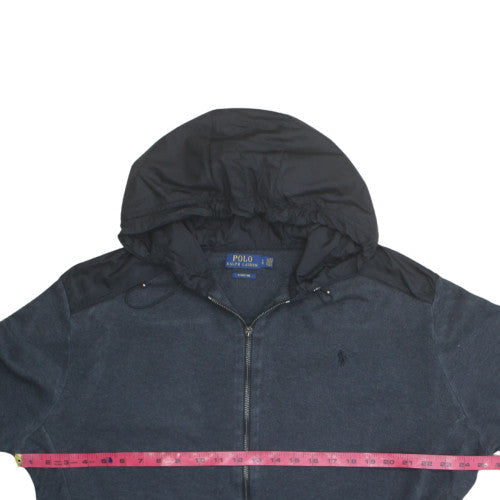 Polo Ralph Lauren Men's Blue Full Zip Hoodie Jacket Size L