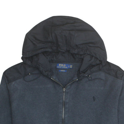 Polo Ralph Lauren Men's Blue Full Zip Hoodie Jacket Size L