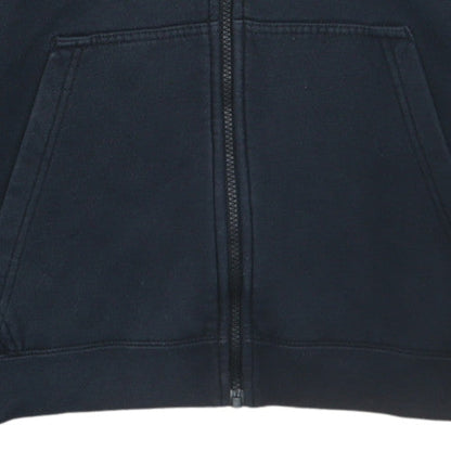 Nike Men's Black Large Full Zip Hoodie 'Just Do It' Sportswear