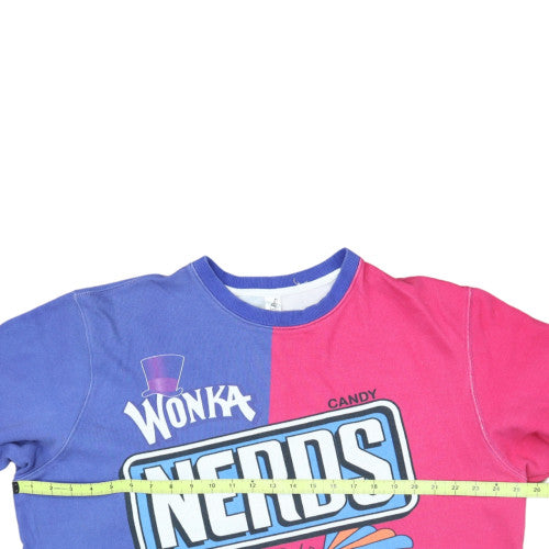 Charlie Pro Women’s Multicoloured Wonka Nerds Graphic Sweatshirt 2XL