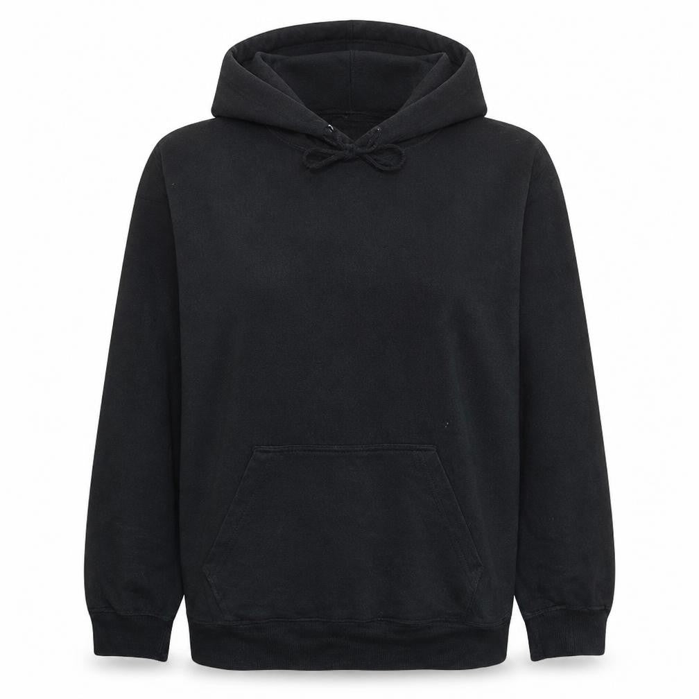 Nirvana Women's Black Pullover Hoodie Small Graphic Print Cotton Blend