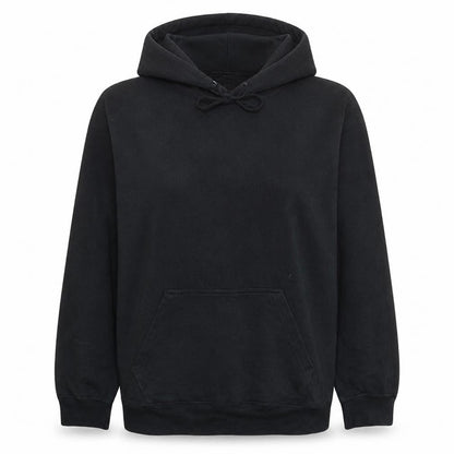 Nirvana Women's Black Pullover Hoodie Small Graphic Print Cotton Blend