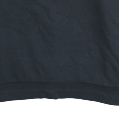 Adidas Mens Black XL Crew Neck Pullover Sweatshirt with Stripes