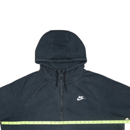 Nike Men's Black 3XL Full Zip Hoodie Sweatshirt Fleece