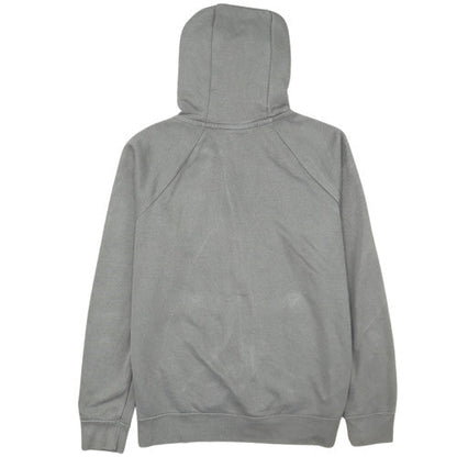 Nike Men's Grey Full Zip Hoodie Medium Regular Fit Fleece