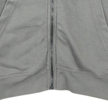 Nike Men's Grey Full Zip Hoodie Medium Regular Fit Fleece