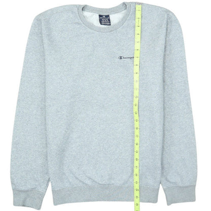 Champion Men's Grey Medium Pullover Crew Neck Sweatshirt