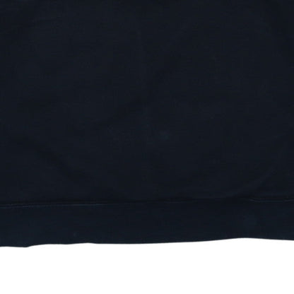 Nike Men Black 1/2 Zip Fleece Sweatshirt L Regular Sportswear