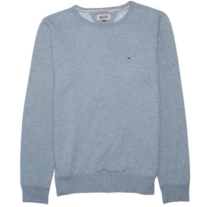 Hilfiger Denim Men's Grey Crew Neck Sweatshirt Small