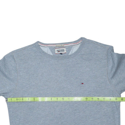 Hilfiger Denim Men's Grey Crew Neck Sweatshirt Small