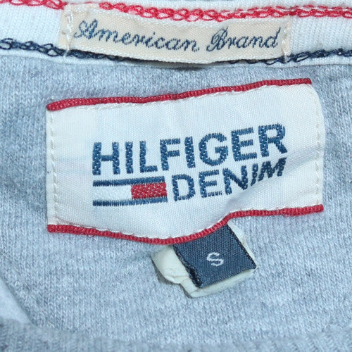 Hilfiger Denim Men's Grey Crew Neck Sweatshirt Small