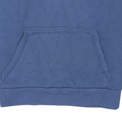 Starter Men's Blue Pullover Hoodie M Regular Fit Sports Style