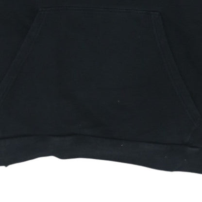 Adidas Men's Black XL Pullover Hoodie with White Piping