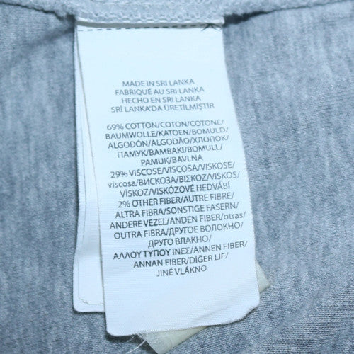Ralph Lauren Men's Grey 1/4 Zip Collared Sweatshirt Size L