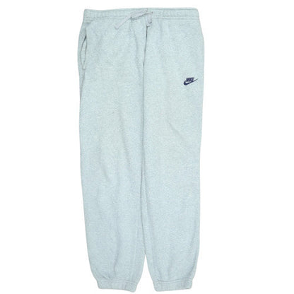 Nike Mens Grey Fleece Sweatpants M Regular Fit Joggers