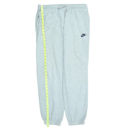 Nike Mens Grey Fleece Sweatpants M Regular Fit Joggers
