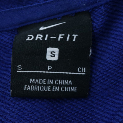 Nike Men's Blue Full Zip Dri-Fit Hoodie S Sportswear