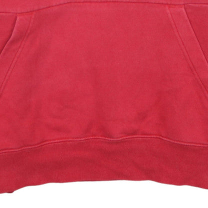 Jordan Men's Red Pullover Hoodie Medium Regular Fit Fleece