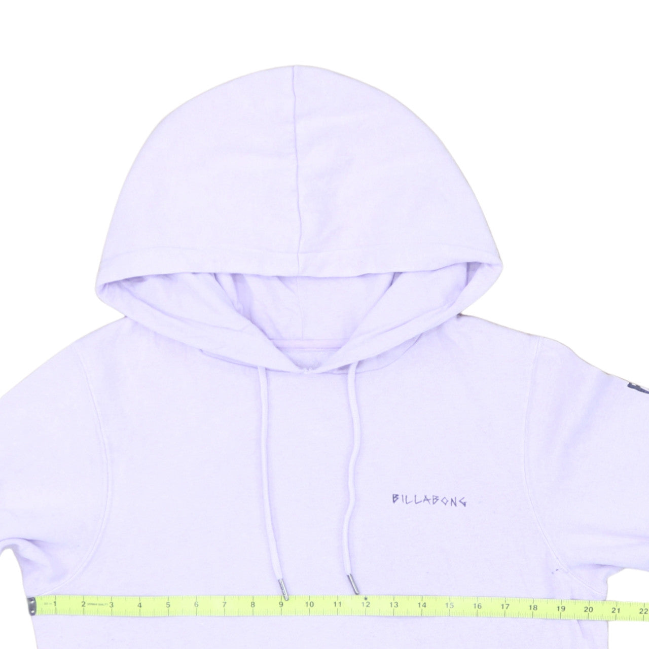 Billabong Women's Purple Hoodie Size 12 Pullover Graphic Print