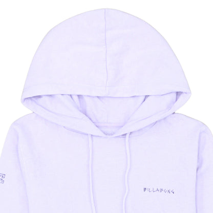 Billabong Women's Purple Hoodie Size 12 Pullover Graphic Print