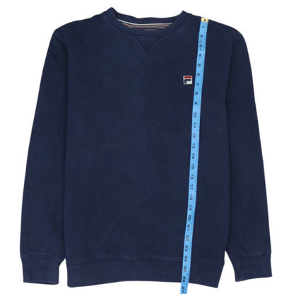 Fila White Line Men's Blue Crew Neck Sweatshirt Size L