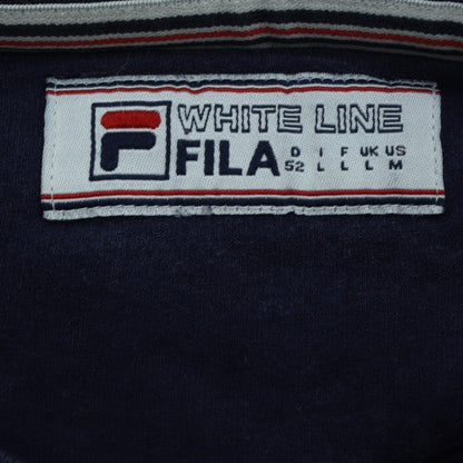 Fila White Line Men's Blue Crew Neck Sweatshirt Size L