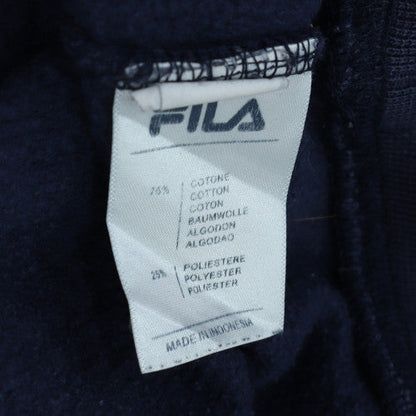Fila White Line Men's Blue Crew Neck Sweatshirt Size L
