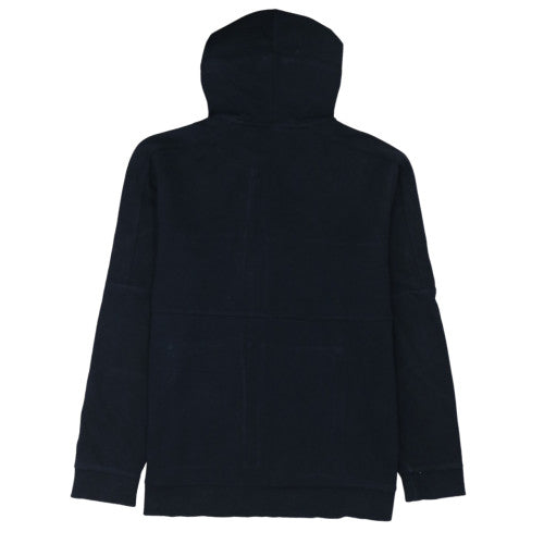 BOSS Mens Black Full Zip Hoodie XL Regular Fit Cotton Blend