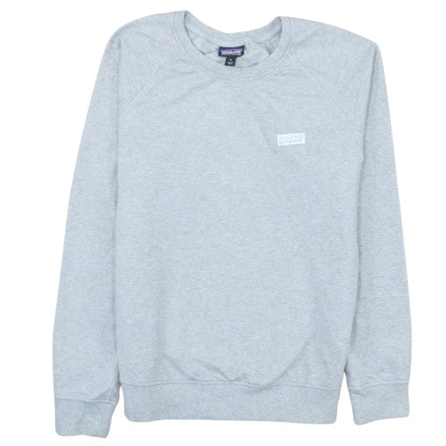 Patagonia Mens Grey Organic Cotton Pullover Sweatshirt M