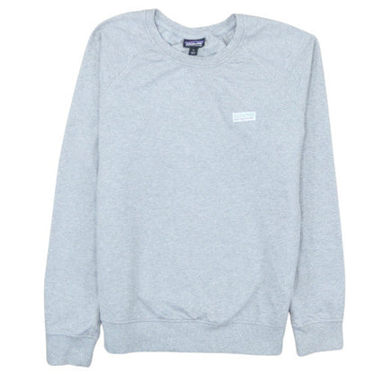 Patagonia Mens Grey Organic Cotton Pullover Sweatshirt M