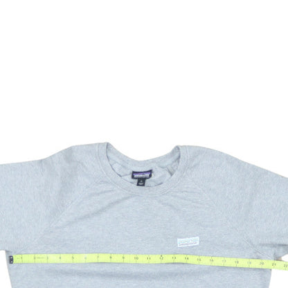 Patagonia Mens Grey Organic Cotton Pullover Sweatshirt M