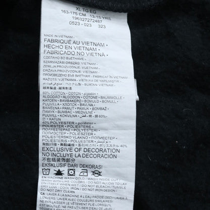 Nike 3Brand Boys Black Pullover Hoodie XL 13-15 Years Graphic Print