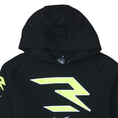 Nike 3Brand Boys Black Pullover Hoodie XL 13-15 Years Graphic Print