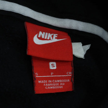 Nike Mens Black Hoodie Pullover Small Fleece Logo Air Sweatshirt