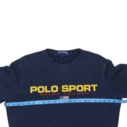 Ralph Lauren Polo Sport Men's Blue M Pullover Short Sleeve Sweatshirt