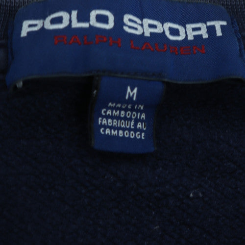Ralph Lauren Polo Sport Men's Blue M Pullover Short Sleeve Sweatshirt