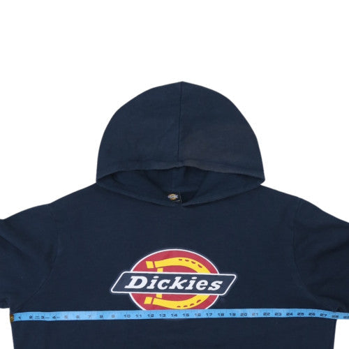 Mens UK Size 2XL Dickies Blue Pullover Hoodie