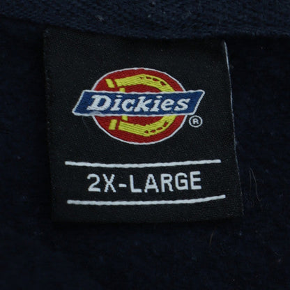 Mens UK Size 2XL Dickies Blue Pullover Hoodie