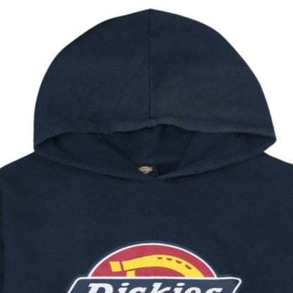 Mens UK Size 2XL Dickies Blue Pullover Hoodie