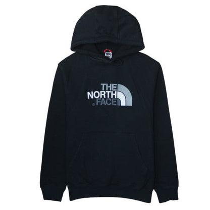 The North Face Men's Black Pullover Hoodie Size L Cotton Fleece