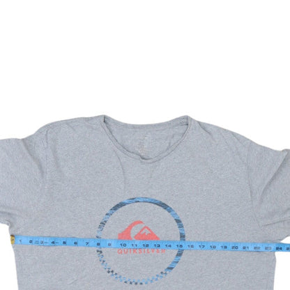 Quiksilver Men's Grey 2XL Regular Fit Graphic T-Shirt