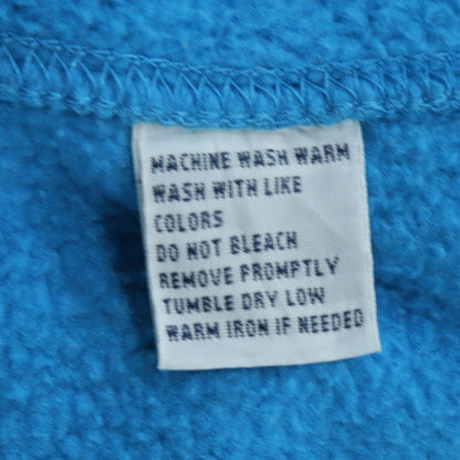 Ralph Lauren Men's Blue Pullover Hoodie XL Fleece Logo Sweatshirt