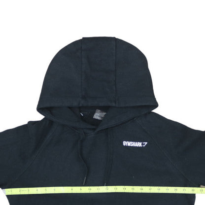 Gymshark Mens Black Pullover Hoodie Medium Hooded Sweatshirt